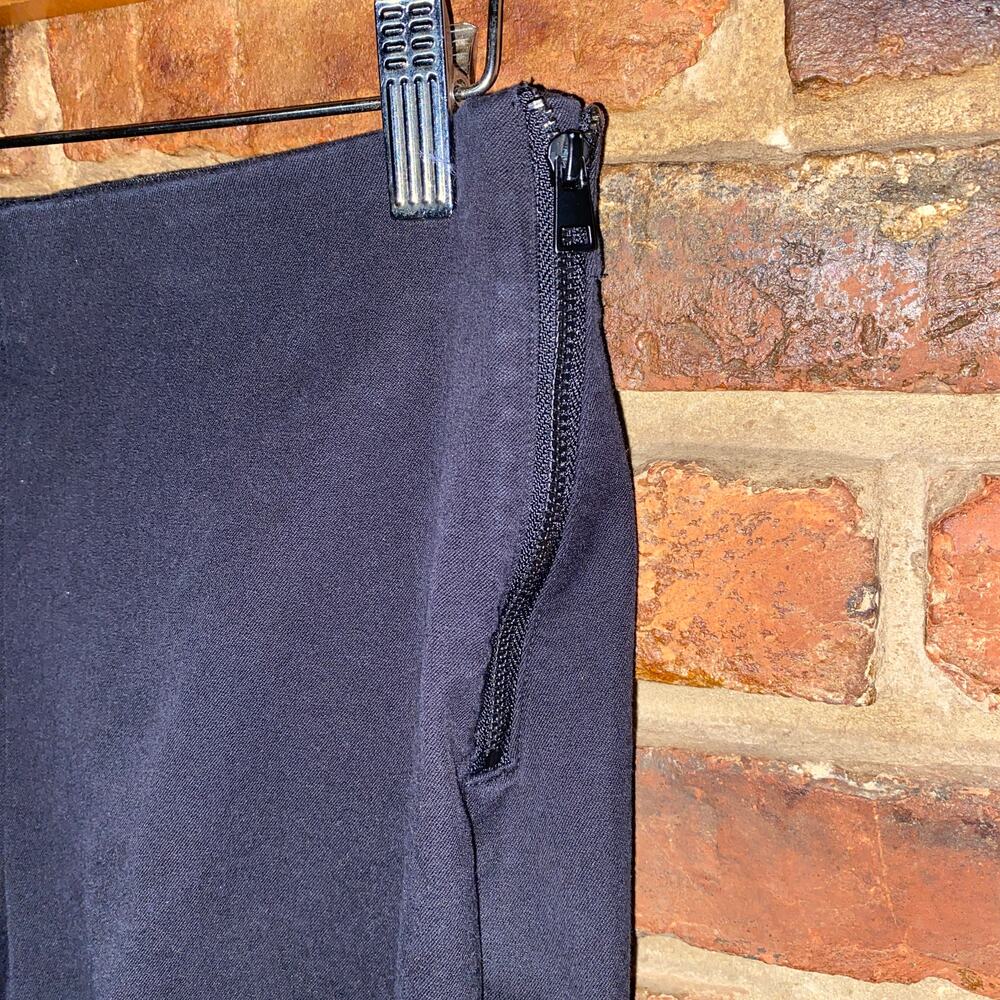 Everlane The Bi-Stretch Side-Zip Cotton Ankle Cropped Work Pants Women's Size 4 - Picture 5 of 8